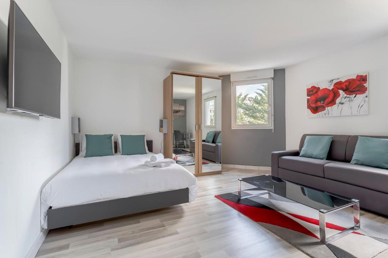 Apartmán Studio Abondance - Proche Garemetrobus - Calme Lyon Exteriér fotografie